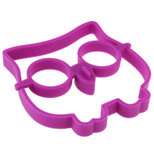 Load image into Gallery viewer, Cartoon Owl Shape Egg Frying Ring Mold Silicone Egg Fried Mould Omelette Mold, Egg Frying
