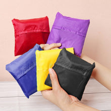 Load image into Gallery viewer, Ripstop Nylon Reusable Grocery Shopping Bag Foldable Travel Pouch, Foldable Travel Pouch