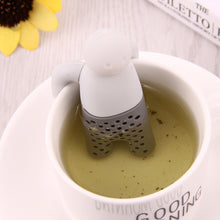 Load image into Gallery viewer, Cute Mr Tea Infuser Silicone Tea Strainers, Cute Mr Tea