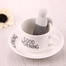 Load image into Gallery viewer, Cute Mr Tea Infuser Silicone Tea Strainers, Cute Mr Tea