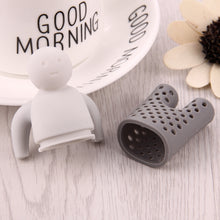 Load image into Gallery viewer, Cute Mr Tea Infuser Silicone Tea Strainers, Cute Mr Tea