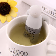 Load image into Gallery viewer, Cute Mr Tea Infuser Silicone Tea Strainers, Cute Mr Tea