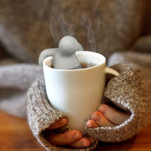 Load image into Gallery viewer, Cute Mr Tea Infuser Silicone Tea Strainers, Cute Mr Tea