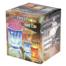 Load image into Gallery viewer, Creative Colorful LED Light Pineapple Inductive Rainbow Color Cup, LED Light Pineapple Cup