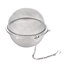 Load image into Gallery viewer, Mesh Tea Ball Infuser Stainless Steel Tea Strainers, Large