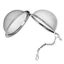 Load image into Gallery viewer, Mesh Tea Ball Infuser Stainless Steel Tea Strainers, Large