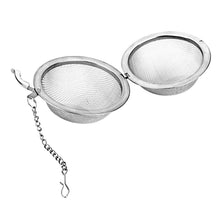 Load image into Gallery viewer, Mesh Tea Ball Infuser Stainless Steel Tea Strainers, Large
