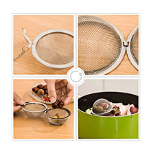 Load image into Gallery viewer, Mesh Tea Ball Infuser Stainless Steel Tea Strainers, Large