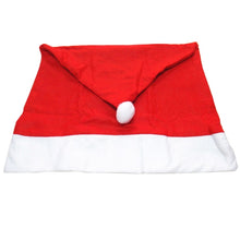Load image into Gallery viewer, Red Hat Christmas Decoration Chair Cover, Size: 65cm x 50cm, Red Hat