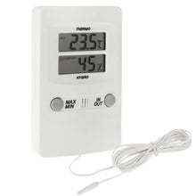 Load image into Gallery viewer, TH02 Digital LCD Indoor Outdoor Sensor Probe Weather Humidity Hygrometer Thermometer, TH02