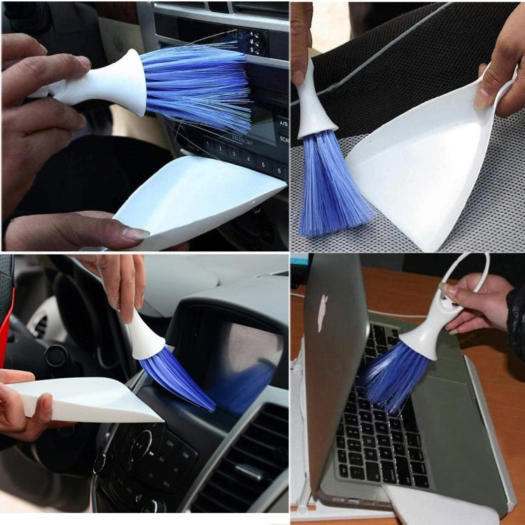 Multifunctional Clean Shovel Vent Brush Dustpan Broom Set, Shovel Vent Brush
