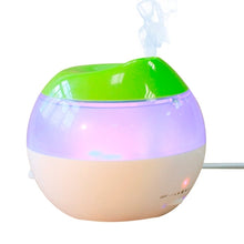 Load image into Gallery viewer, USB Air Humidifier with Mini Red Indicator and Vapour Amount Regulating Switch (White + Green), USB Air Humidifier
