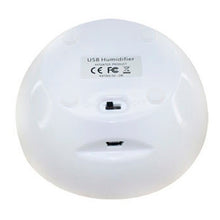 Load image into Gallery viewer, USB Air Humidifier with Mini Red Indicator and Vapour Amount Regulating Switch (White + Green), USB Air Humidifier
