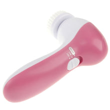 Load image into Gallery viewer, 5 in 1 Beauty Care Brush Massager Scrubber Face Skin Care Electric Facial Cleanser, 5 in 1 AE-8782