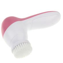 Load image into Gallery viewer, 5 in 1 Beauty Care Brush Massager Scrubber Face Skin Care Electric Facial Cleanser, 5 in 1 AE-8782