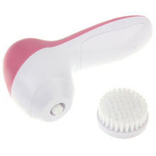 Load image into Gallery viewer, 5 in 1 Beauty Care Brush Massager Scrubber Face Skin Care Electric Facial Cleanser, 5 in 1 AE-8782