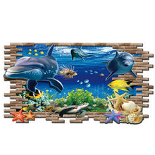 Load image into Gallery viewer, 3D Underwater World Creative Fashion Wall Stickers, Size: 60cm x 90cm