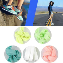 Load image into Gallery viewer, 2 PCS Fashion Sports Fluorescent Color Flat Shoelaces