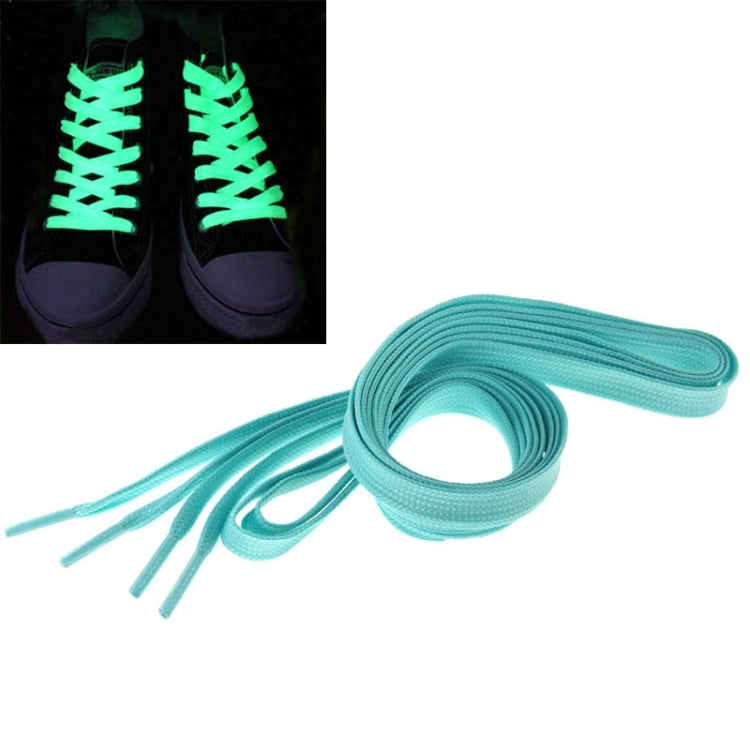 2 PCS Fashion Sports Fluorescent Color Flat Shoelaces