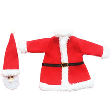 Load image into Gallery viewer, Christmas Dinner Table Santa Decoration Cloth Plush Champagne Wine Bottle Bags Sets, Santa  Cloth