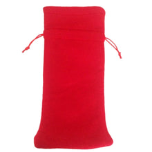Load image into Gallery viewer, 3 PCS Santa Pattern Christmas Dinner Table Decoration Plush Champagne Wine Bottle Bag, Santa Pattern  2