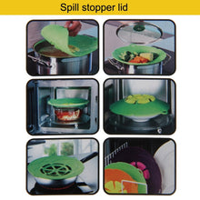 Load image into Gallery viewer, New Spill-Proof, Anti-Flutter and Heat-Resistant Silicone Pot Cover (Ramdom Color Delivery)