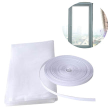 Load image into Gallery viewer, DIY Polyester Fly Screen/ Window Screen Hook and Loop Fastener Mosquito Net, DIY Polyester Fly Net