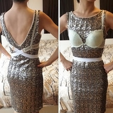 Load image into Gallery viewer, Adjustable Low Back Bra Strap Converter Backless V Conversion Solution