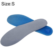 Load image into Gallery viewer, 1 Pair Honeycomb Damping Flannel Soft Sport Shoes Insoles, Full Pads, Size: S / 35-40yards