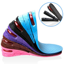 Load image into Gallery viewer, 3-Layer Men Shoe Air Cushion Increase Insoles, 3-Layer Increase Insoles
