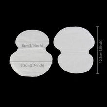 Load image into Gallery viewer, 10pcs Disposable Self-adhesive Armpit Cotton Sweat Pads Underarm Absorbents