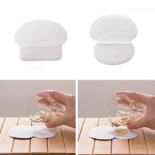 Load image into Gallery viewer, 10pcs Disposable Self-adhesive Armpit Cotton Sweat Pads Underarm Absorbents