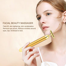 Load image into Gallery viewer, Face Massage Stick Device Electric Beauty Bar Face Massager (6500 Vibrations per Second)