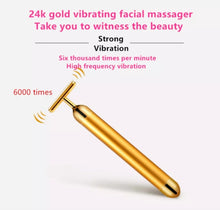 Load image into Gallery viewer, Face Massage Stick Device Electric Beauty Bar Face Massager (6500 Vibrations per Second)