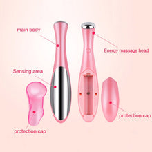 Load image into Gallery viewer, HYJ-825 Eye Care Massager Eyes Wrinkle Removing Pen Ion Vibration Beauty Eye Cream Cosmetic Instrument