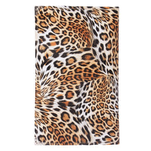 Load image into Gallery viewer, Foldable Trendy Panther Patterned Cosmetic Brush Case Bag Kit Set for Ladies / 12pcs Brushes Facial Care Product, 12pcs