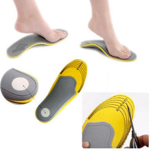Load image into Gallery viewer, Elasticity Orthotic Arch Support Shoe Pad Sports Running Insoles Cushion for Men, Size: 40-46, Size: 40-46