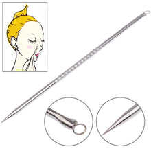 Load image into Gallery viewer, Blackhead Acne Pimple Comedone Remover Safe Cleaner Stainless Steel Needle, Stainless Steel Needle