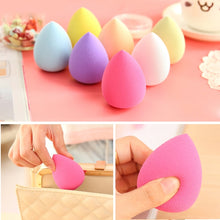 Load image into Gallery viewer, Great Beauty Facial Makeup Water-drop Sponge Blending Foundation Smooth Sponge Cleansing Cosmetic Cotton Pads, Random Color Delivery, S-HCB-1104B, S-HCB-1104F, S-HCB-1104L, S-HCB-1104M, S-HCB-1104W, S-HCB-1104Y