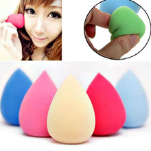 Load image into Gallery viewer, Great Beauty Facial Makeup Water-drop Sponge Blending Foundation Smooth Sponge Cleansing Cosmetic Cotton Pads, Random Color Delivery, S-HCB-1104B, S-HCB-1104F, S-HCB-1104L, S-HCB-1104M, S-HCB-1104W, S-HCB-1104Y