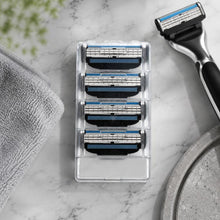 Load image into Gallery viewer, 4 PCS Face Care Barber Shaving Razor Blade Refills Replacement Kit for Man