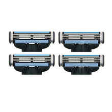 Load image into Gallery viewer, 4 PCS Face Care Barber Shaving Razor Blade Refills Replacement Kit for Man