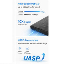 Load image into Gallery viewer, 2.5 inch SATA HDD / SSD External Enclosure, Tool Free, USB 3.0 Interface
