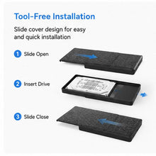 Load image into Gallery viewer, 2.5 inch SATA HDD / SSD External Enclosure, Tool Free, USB 3.0 Interface