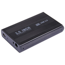Load image into Gallery viewer, 3.5 inch HDD SATA External Case, Support USB 2.0, SATA With 2.0A Power, SATA With 1.5A Power