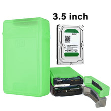 Load image into Gallery viewer, 3.5 inch Hard Drive Disk HDD SATA IDE Plastic Storage Box Enclosure Case
