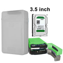 Load image into Gallery viewer, 3.5 inch Hard Drive Disk HDD SATA IDE Plastic Storage Box Enclosure Case