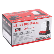 Load image into Gallery viewer, All in 1 Dual 2.5 inch/3.5 inch SATA/IDE HDD Dock Station with Card Reader &amp; Hub