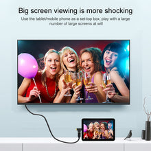 Load image into Gallery viewer, 3 in 1 HDMI Female to Mini HDMI Male + Micro HDMI Male Adapter, HDMI Female to Mini HDMI+Micro HDMI