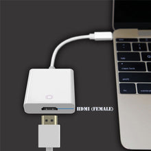 Load image into Gallery viewer, For Macbook 12 inch / Chromebook Pixel 2015, HDMI Female (White)